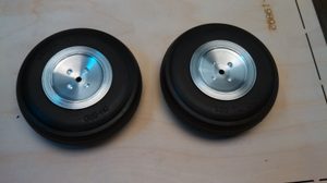 Dubro Tire with No Spoke Aluminum Hub