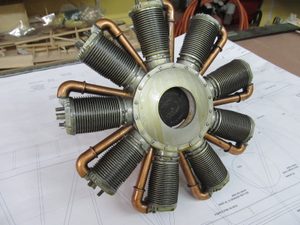 Le Rhone 9J 1/3 Scale Cast Resin Kit