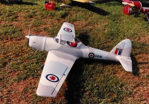 DHC-1 Chipmunk, Canada, T-10 1/5 Scale Plan