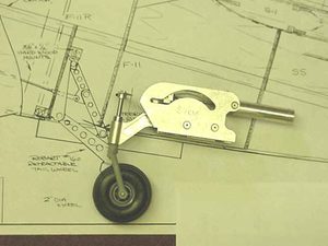  Sierra Giant Scale P-47, P-40, P-51 Tailwheel Retract #TW3