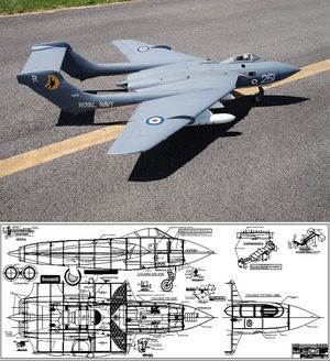 Sterner De Havilland DH.110 Sea Vixen Plan