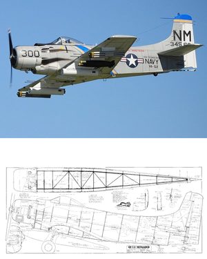 AD-1 Skyraider Plan
