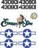 B-25 US Army Air Force Vinyl Graphics 'Executive Suite' (green lettering, aluminum fuse)
