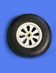 Sierra Giant Scale B-25 Mitchell 118"  4"  Wheel