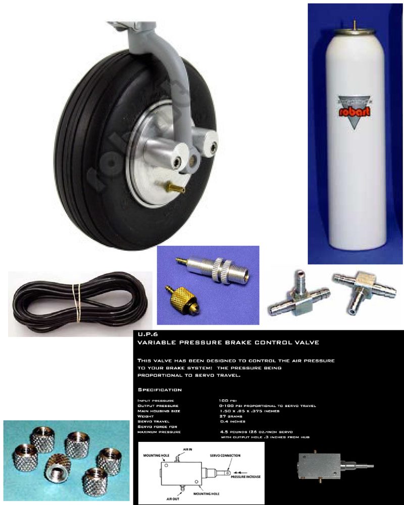 Robart #143-1 Brakes , Air Kit , UPS valve