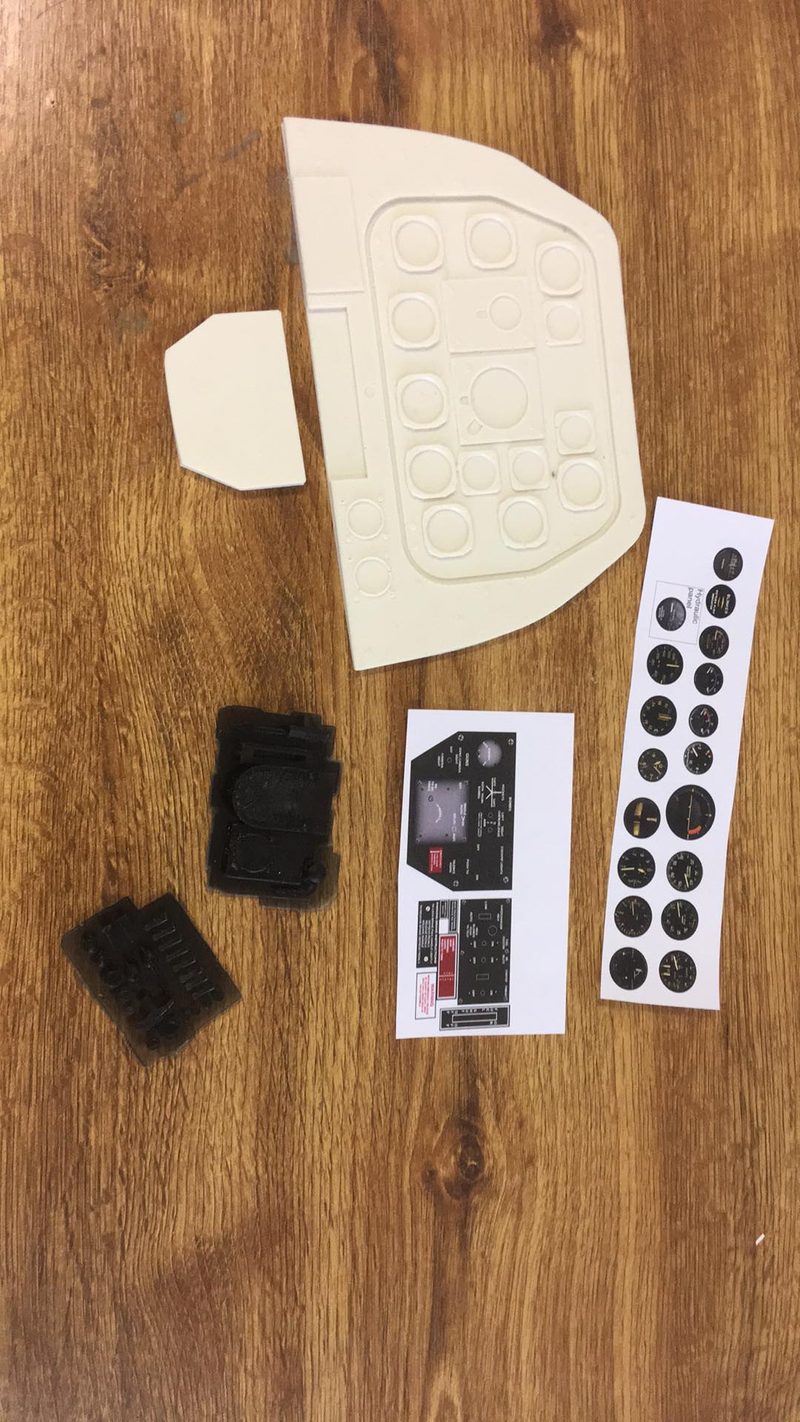 Ziroli P-51D Mustang Instrument Panel