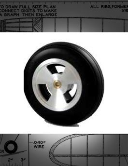 Robart 5 1/2" Spitfire 3 Spoke Tuff Treads 