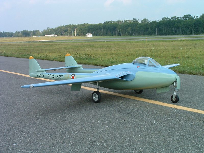 Sterner 1/6 Scale De Havilland DH.100 Vampire Plan