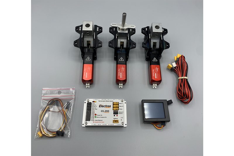 Beech D18 C45 Ziroli retracts - Geartech replacement for ROBART