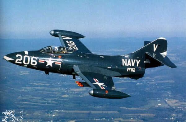 F9F Panther Navy Red Gray