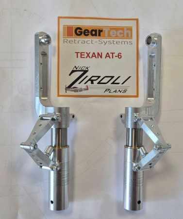 TEXAN AT-6 Ziroli chassis - Geartech replacement for ROBART