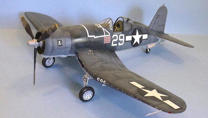 F4-U Corsair "#29 Jolly Roger" Vinyl Graphics