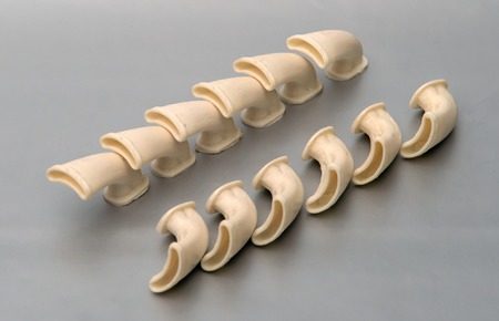 Ziroli P-40 Exhaust Stacks, Flared Shape