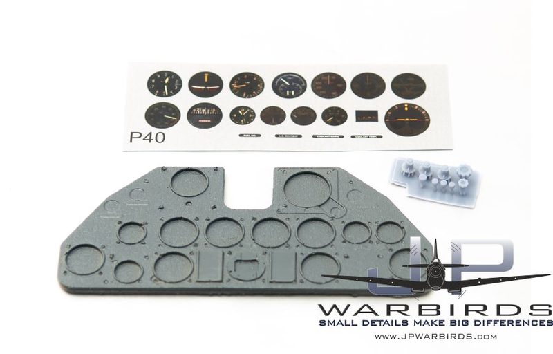 Ziroli P-40 Warhawk Instrument Panel