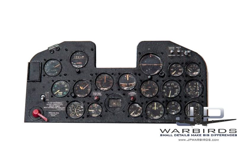 Ziroli P-47 Thunderbolt Lower Instrument Panel
