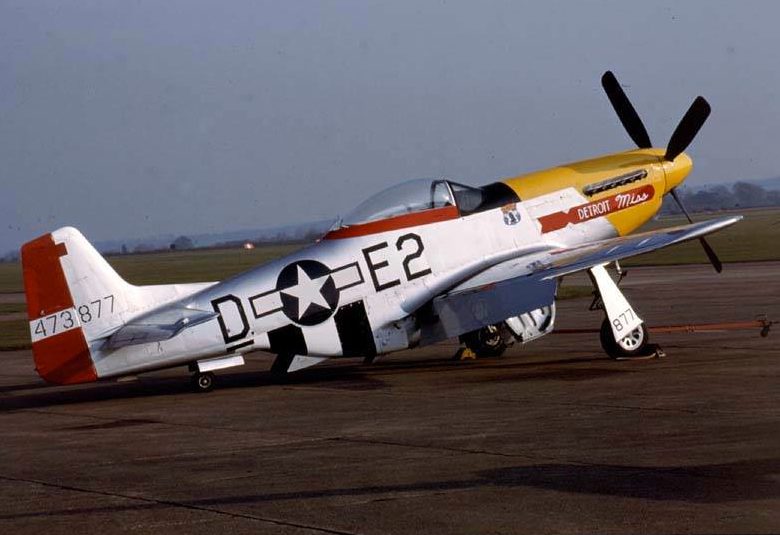 P-51D Mustang ("Detroit Miss") Vinyl Graphics