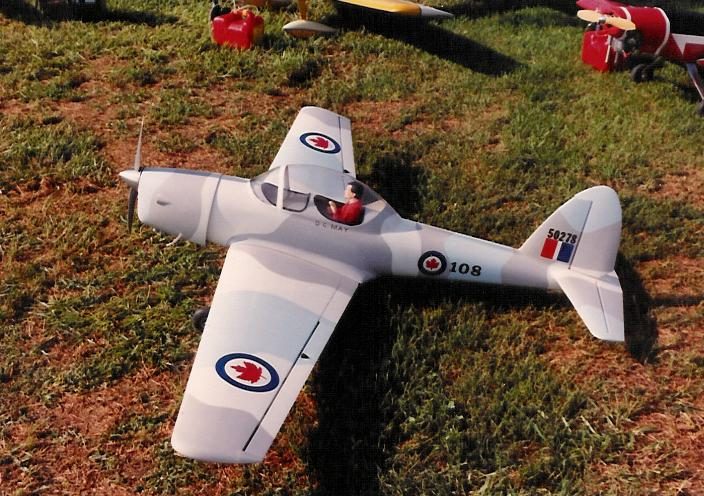 DHC-1 Chipmunk, Canada, T-10 1/5 Scale Plan