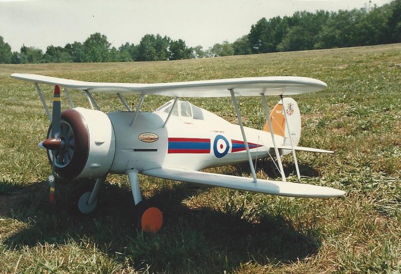 Gloster Gladiator 1/4 Scale Plan