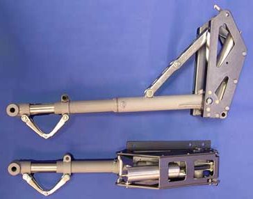  Curtiss P40 Ziroli landing gear - Geartech replacement for ROBART