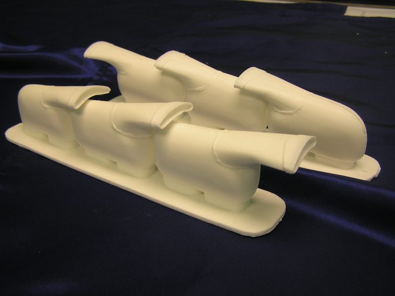 Supermarine Spitfire Mk I-V Scale Exhaust Manifold