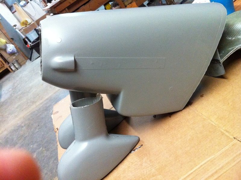 JU-87D/G Stuka Fiberglass Cowl