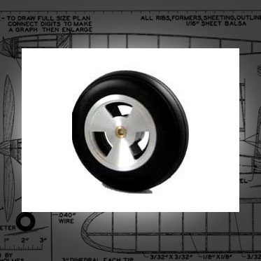 Robart 5 1/2" Spitfire 3 Spoke Tuff Treads 