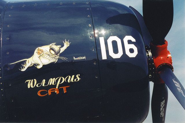F8-F Bearcat Wampus Cat Vinyl Graphics